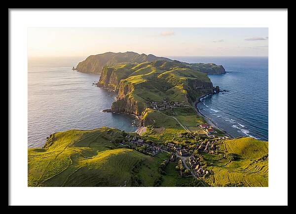 Batanes From Above At Golden Hour