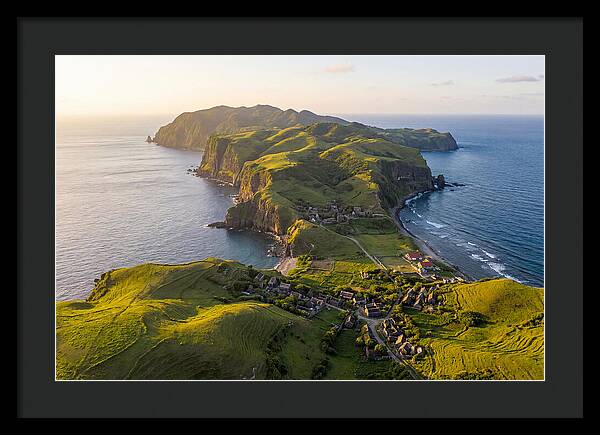 Batanes From Above At Golden Hour