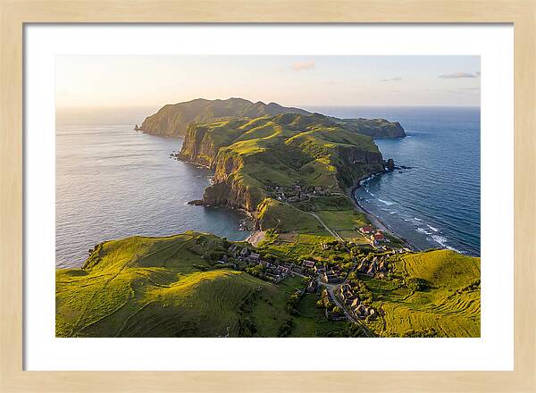 Batanes From Above At Golden Hour