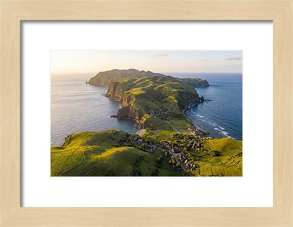 Batanes From Above At Golden Hour