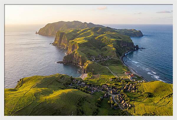 Batanes From Above At Golden Hour