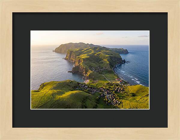 Batanes From Above At Golden Hour
