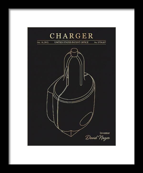 Battery Charger Gold Patent Usd730837s1