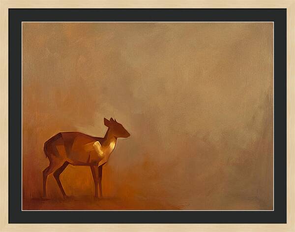 Bay Duiker In Warm Tones