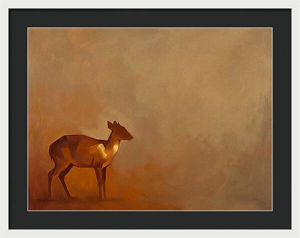 Bay Duiker In Warm Tones