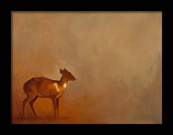 Bay Duiker In Warm Tones