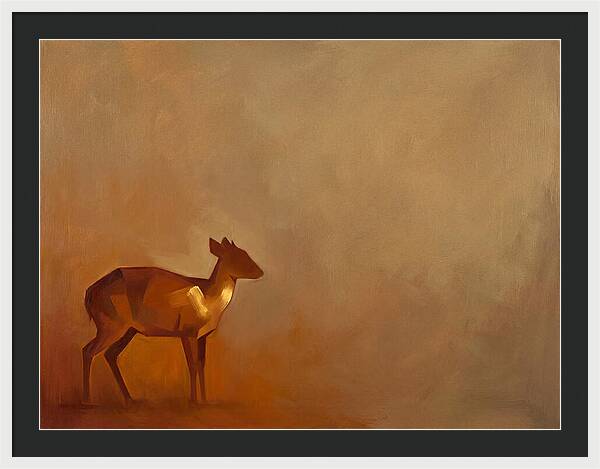 Bay Duiker In Warm Tones