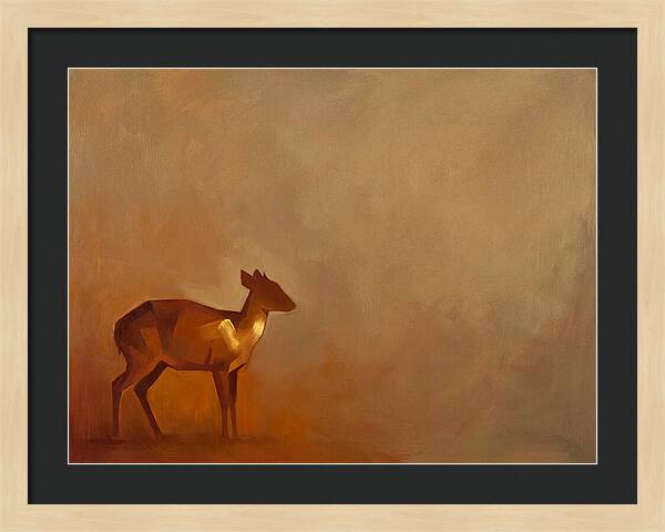 Bay Duiker In Warm Tones