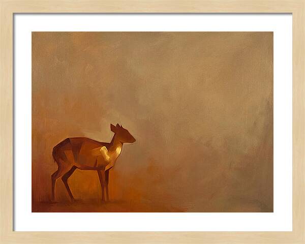 Bay Duiker In Warm Tones