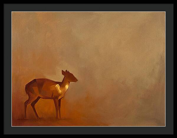 Bay Duiker In Warm Tones