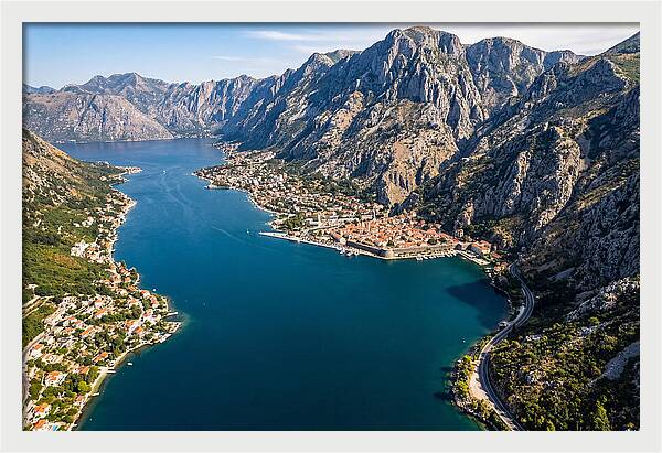 Bay Of Kotor From Above