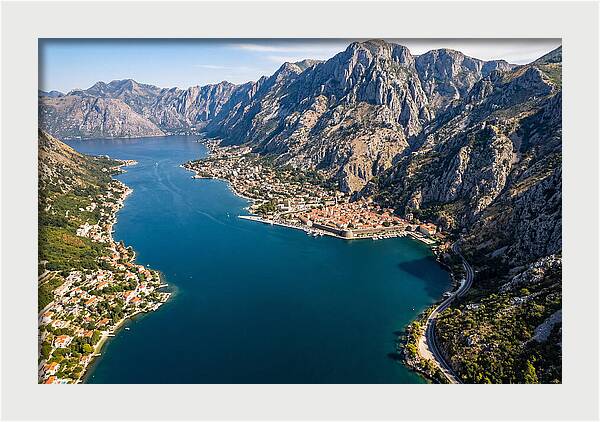 Bay Of Kotor From Above