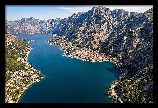 Bay Of Kotor From Above