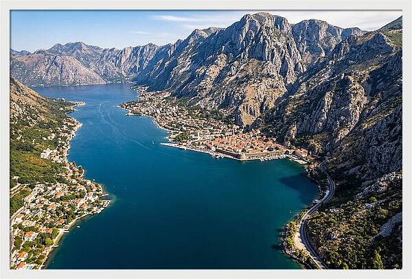 Bay Of Kotor From Above