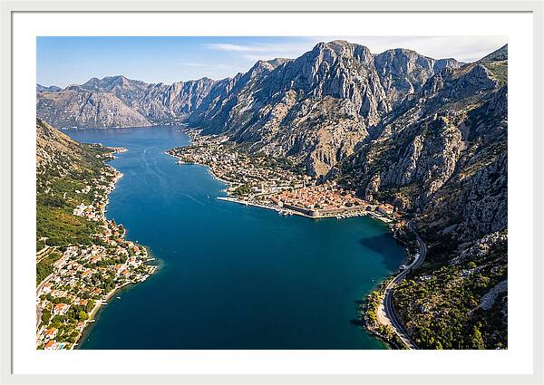 Bay Of Kotor From Above
