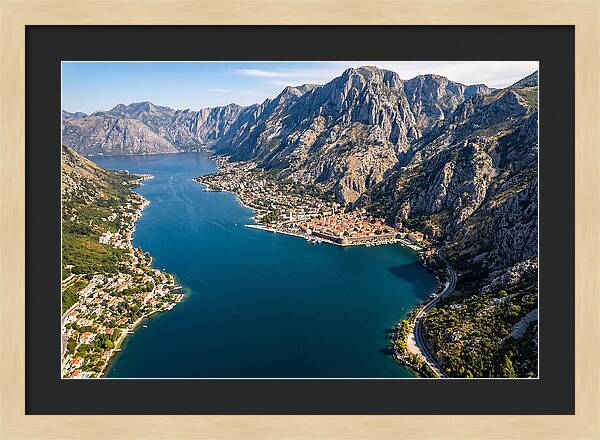 Bay Of Kotor From Above
