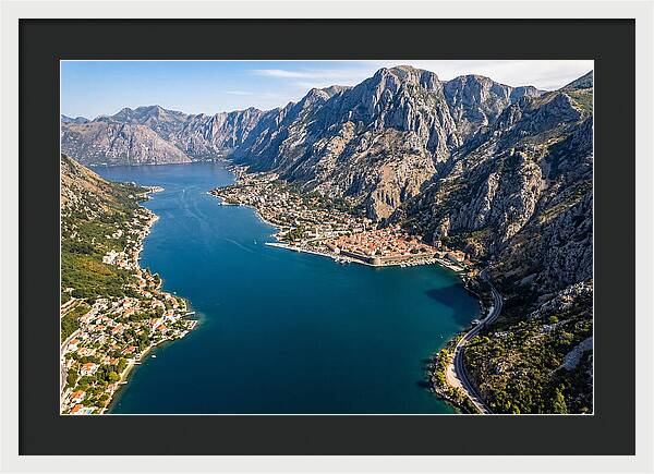 Bay Of Kotor From Above