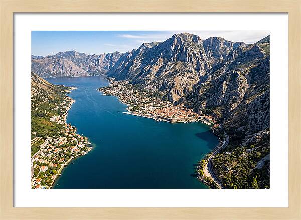 Bay Of Kotor From Above