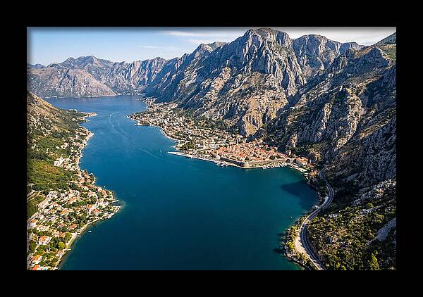 Bay Of Kotor From Above