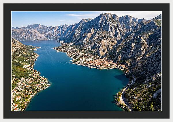 Bay Of Kotor From Above