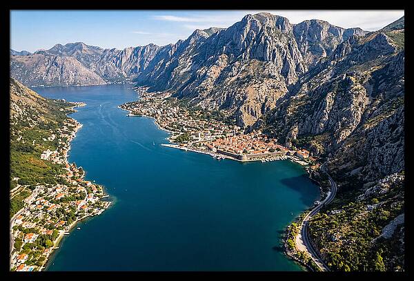 Bay Of Kotor From Above