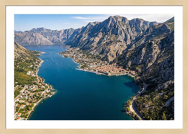 Bay Of Kotor From Above