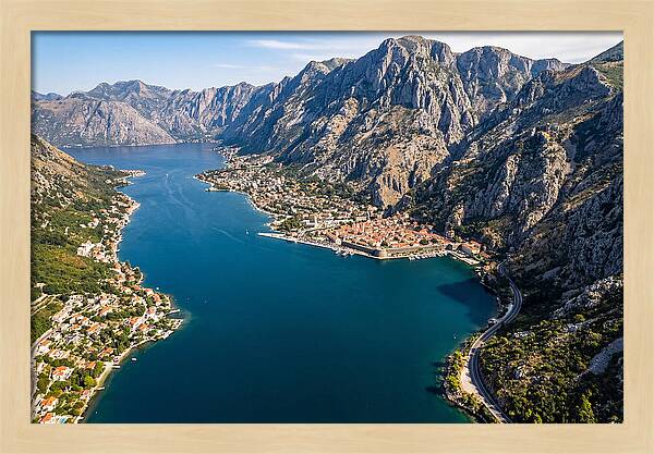 Bay Of Kotor From Above