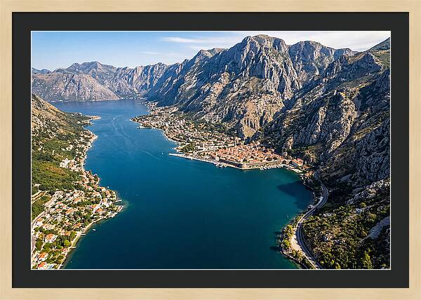 Bay Of Kotor From Above