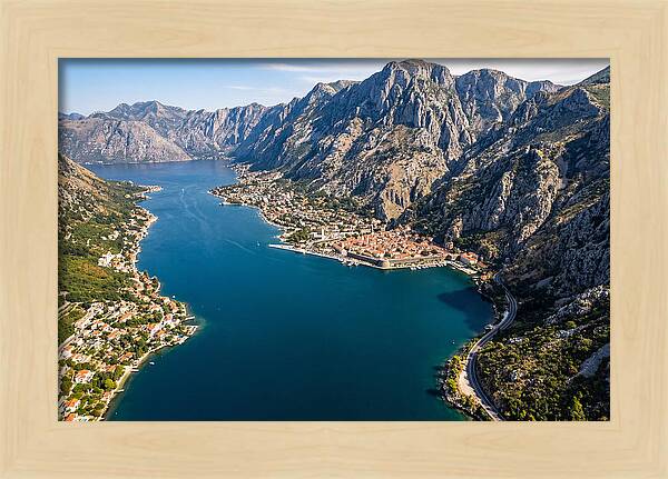 Bay Of Kotor From Above