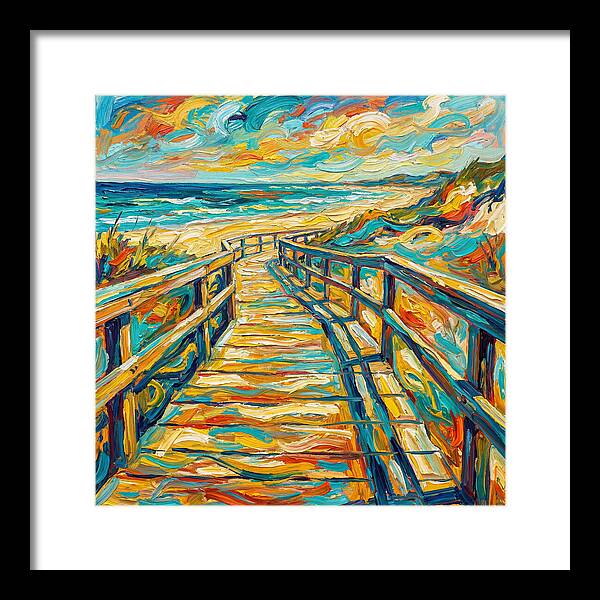 Beach Boardwalk Serenity
