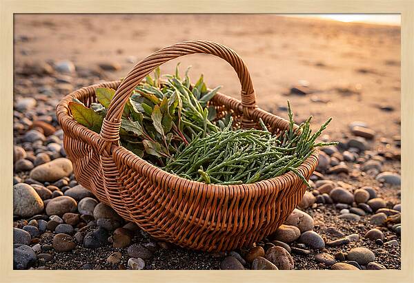 Beach Foraging Basket