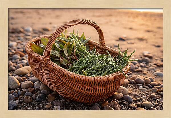 Beach Foraging Basket
