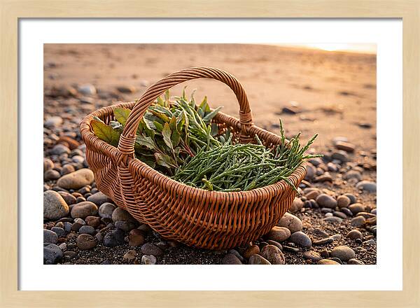 Beach Foraging Basket