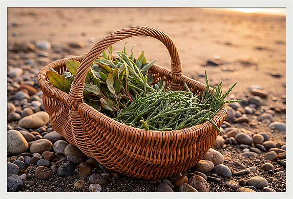 Beach Foraging Basket