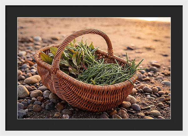 Beach Foraging Basket