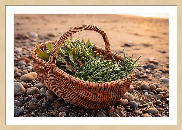 Beach Foraging Basket