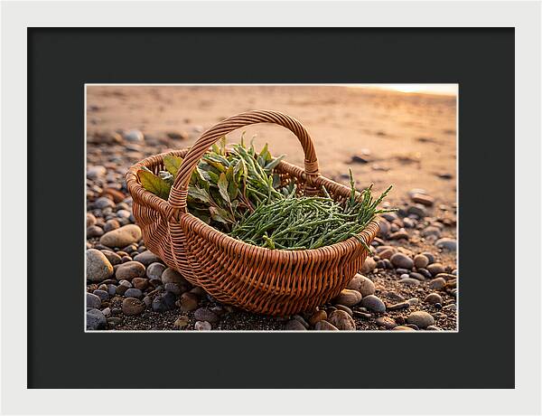 Beach Foraging Basket