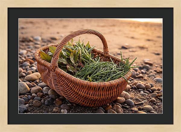 Beach Foraging Basket