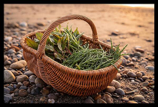 Beach Foraging Basket