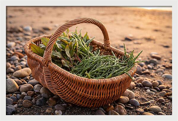 Beach Foraging Basket