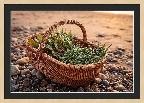 Beach Foraging Basket