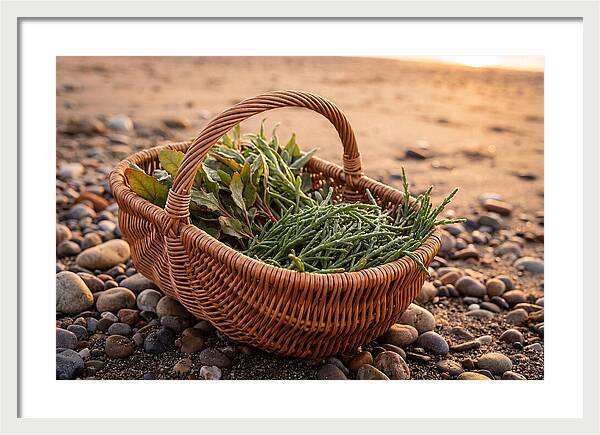 Beach Foraging Basket