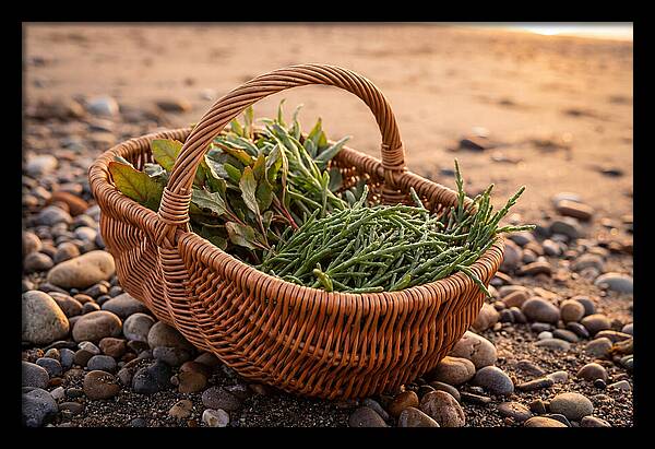 Beach Foraging Basket