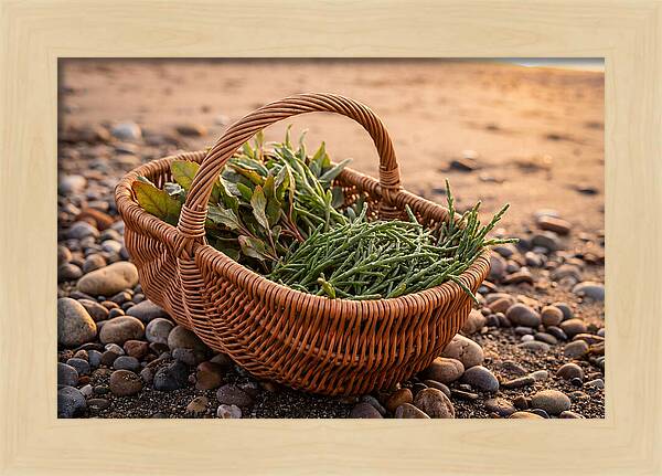 Beach Foraging Basket