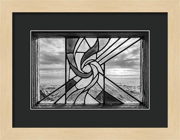 Beach Glass Window Mosaic