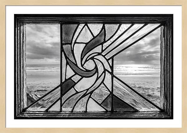 Beach Glass Window Mosaic