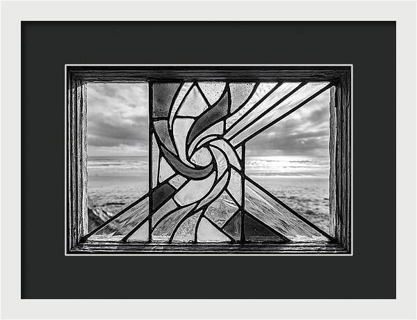 Beach Glass Window Mosaic