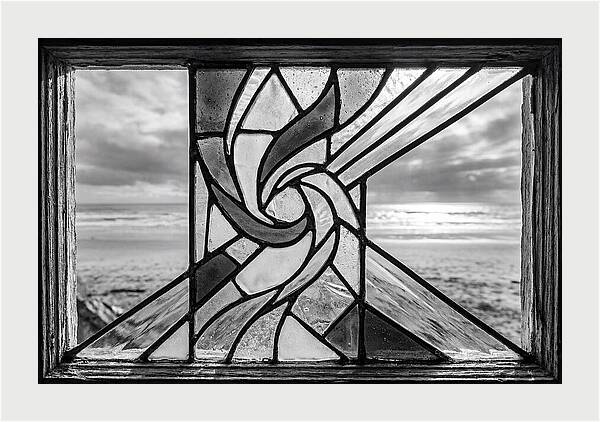Beach Glass Window Mosaic