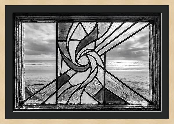 Beach Glass Window Mosaic
