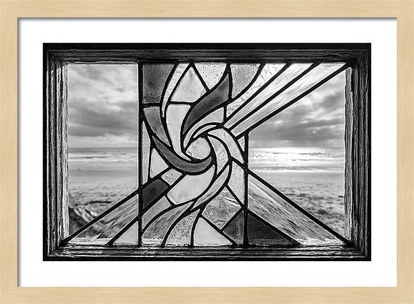 Beach Glass Window Mosaic